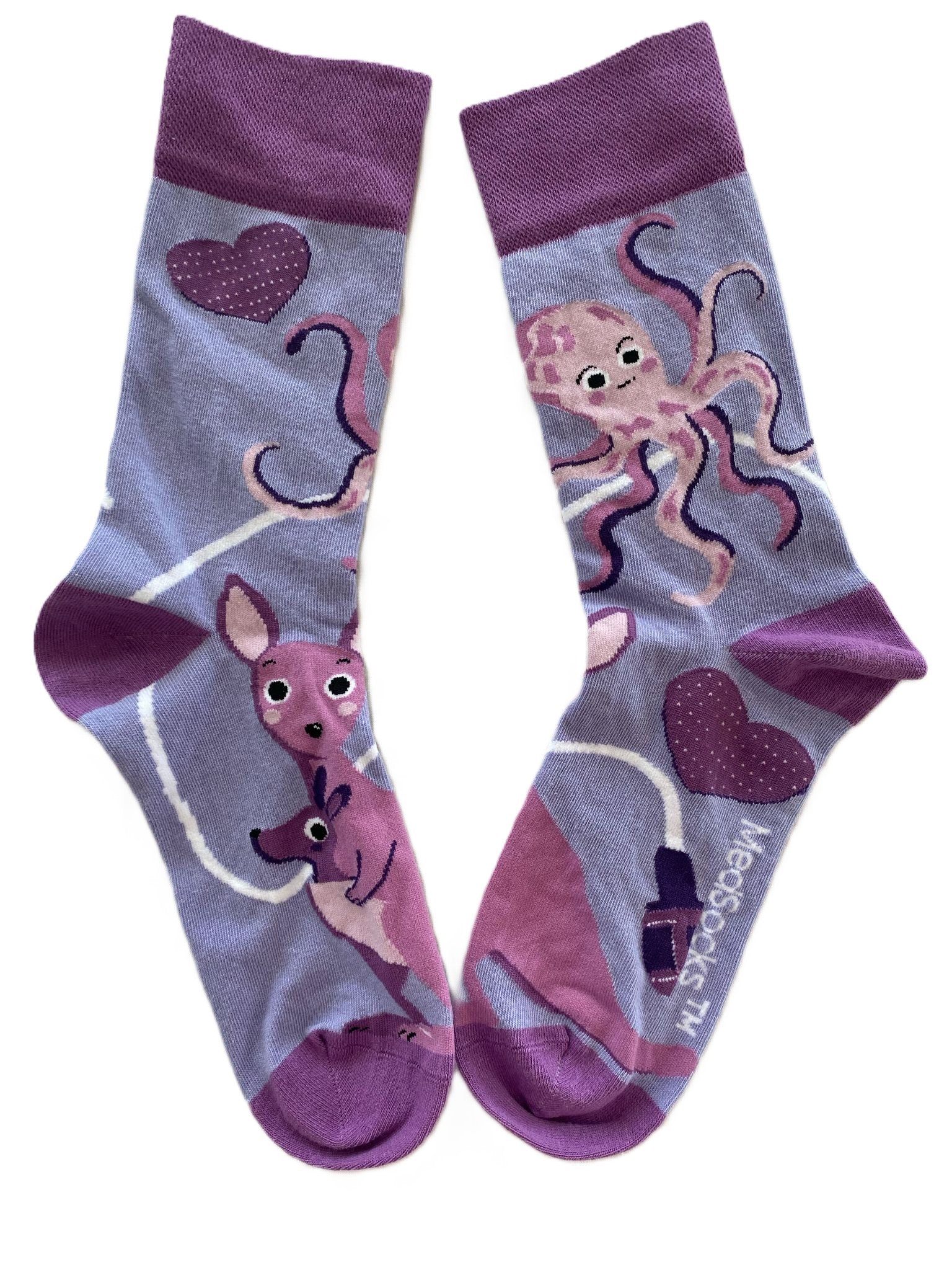 Frühchen & Neokinder Schweiz Socken violett / flieder