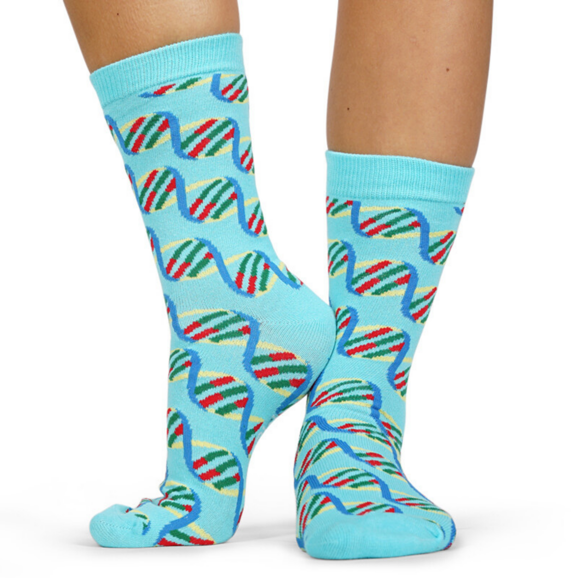 DNA Socken hellblau 🧬