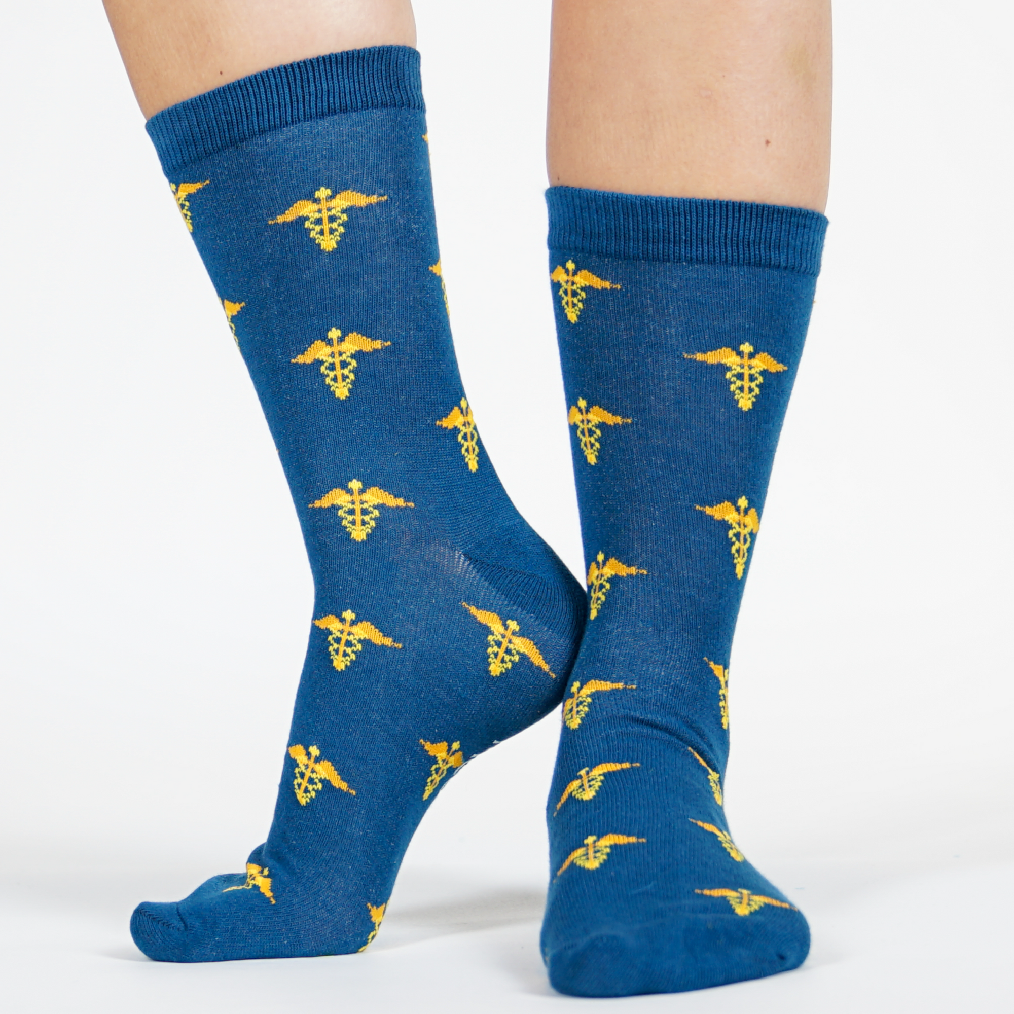 Caduceus Socken dunkelblau