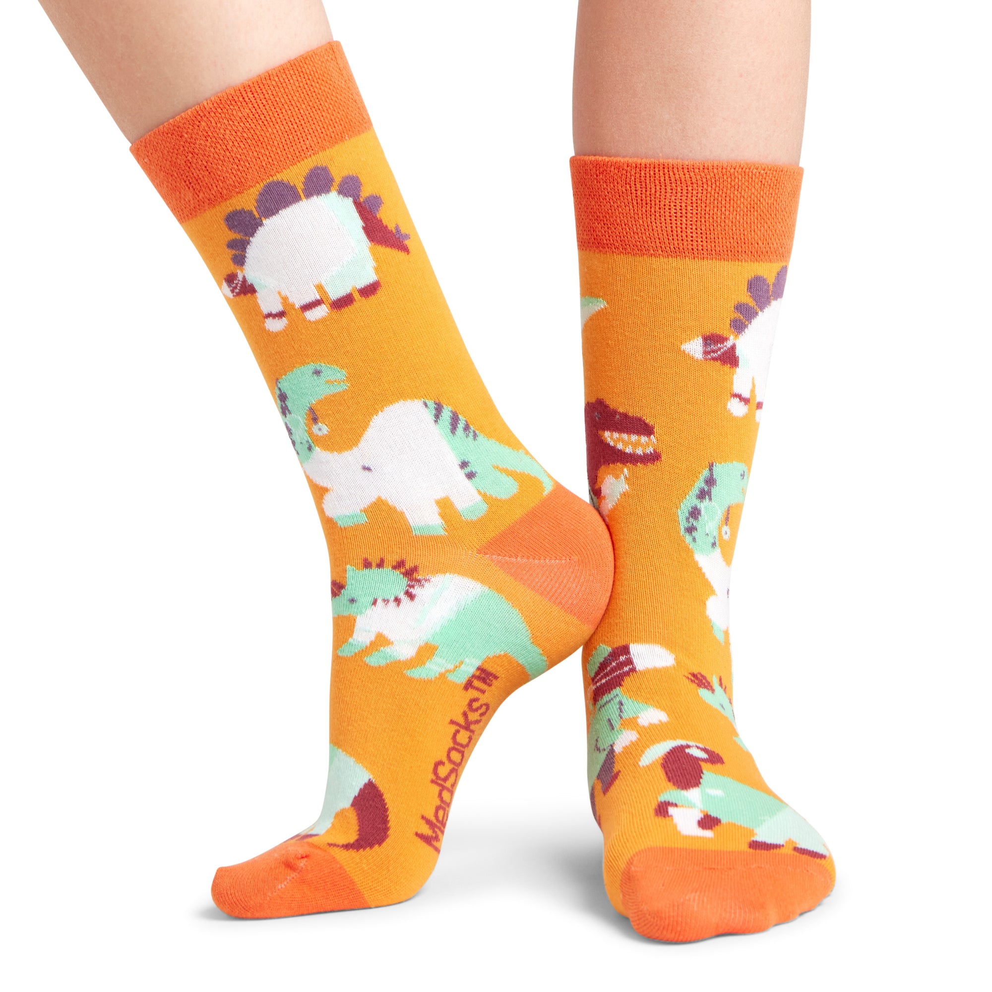 Dino Socken orange 🦕