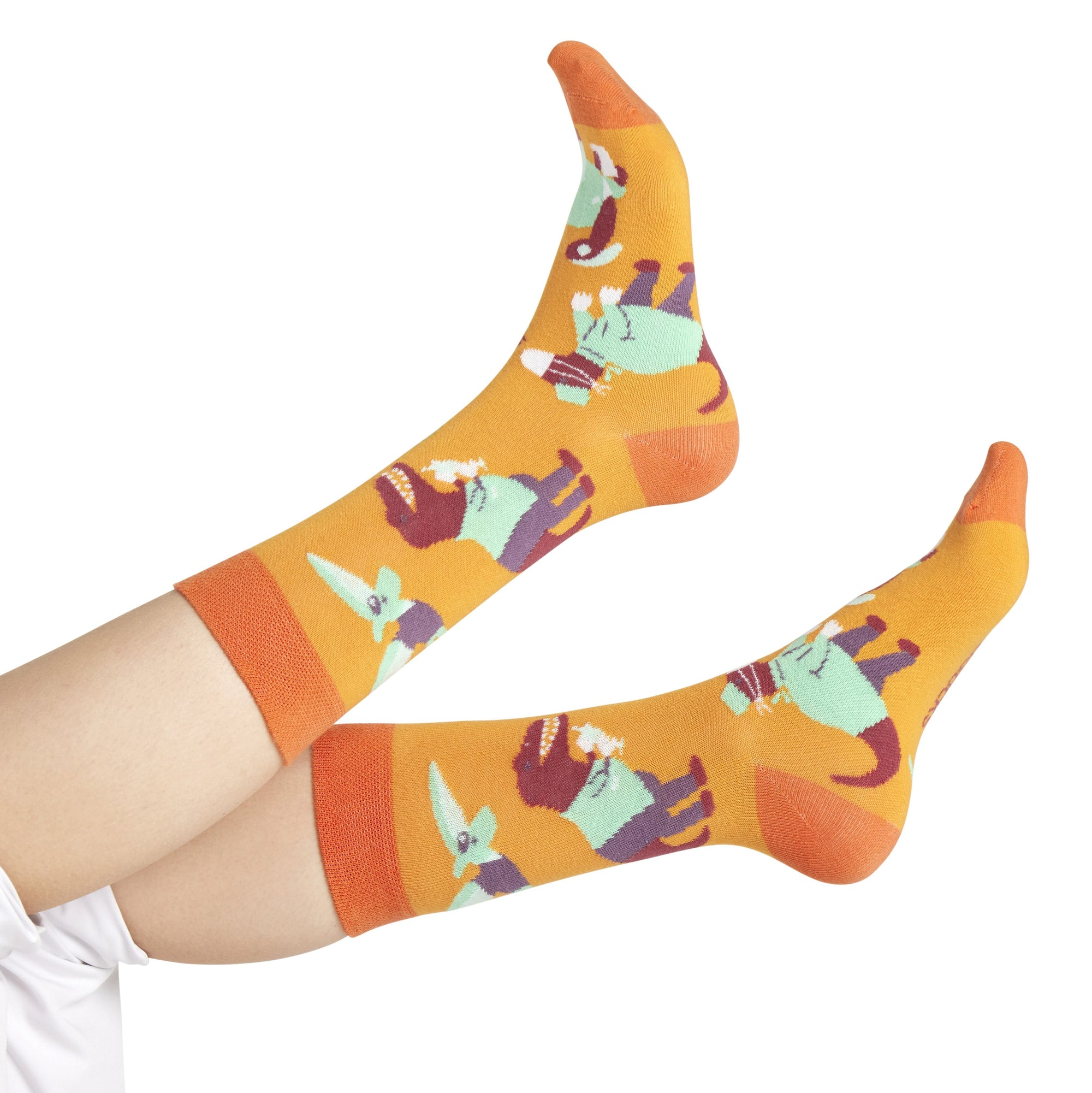 Dino Socken orange 🦕