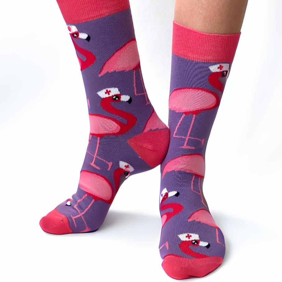 Flamingo Socken