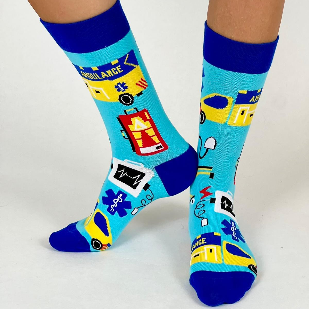 Ambulanz Socken blau 🚑