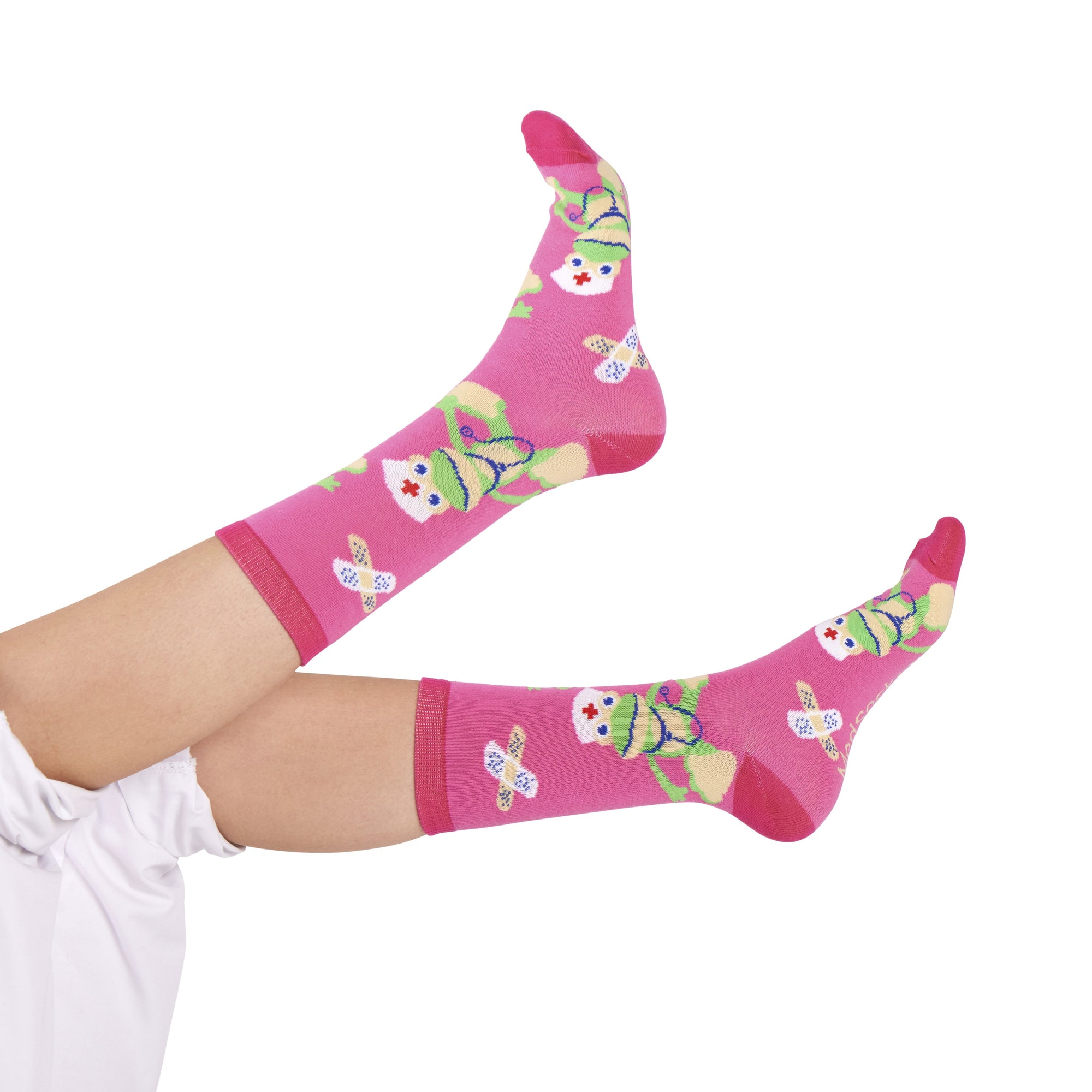 Knuffelvriendje Socken pink 🐸