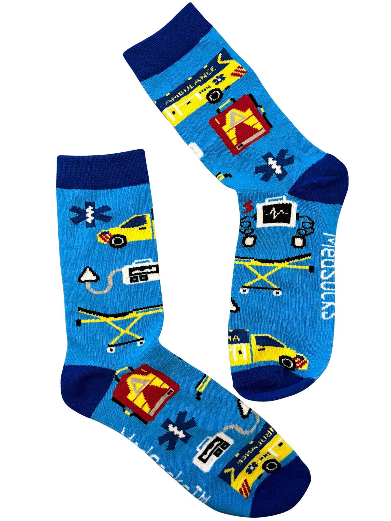 Ambulanz Socken blau 🚑