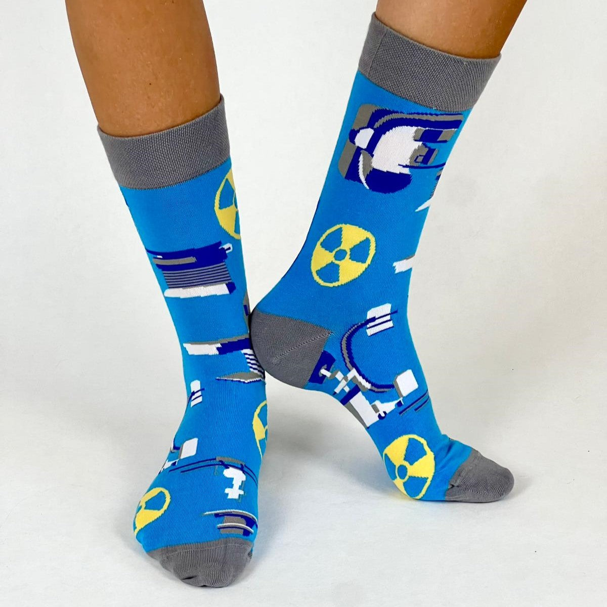 Neue SVMTR / ASTRM Radiologie Socken blau