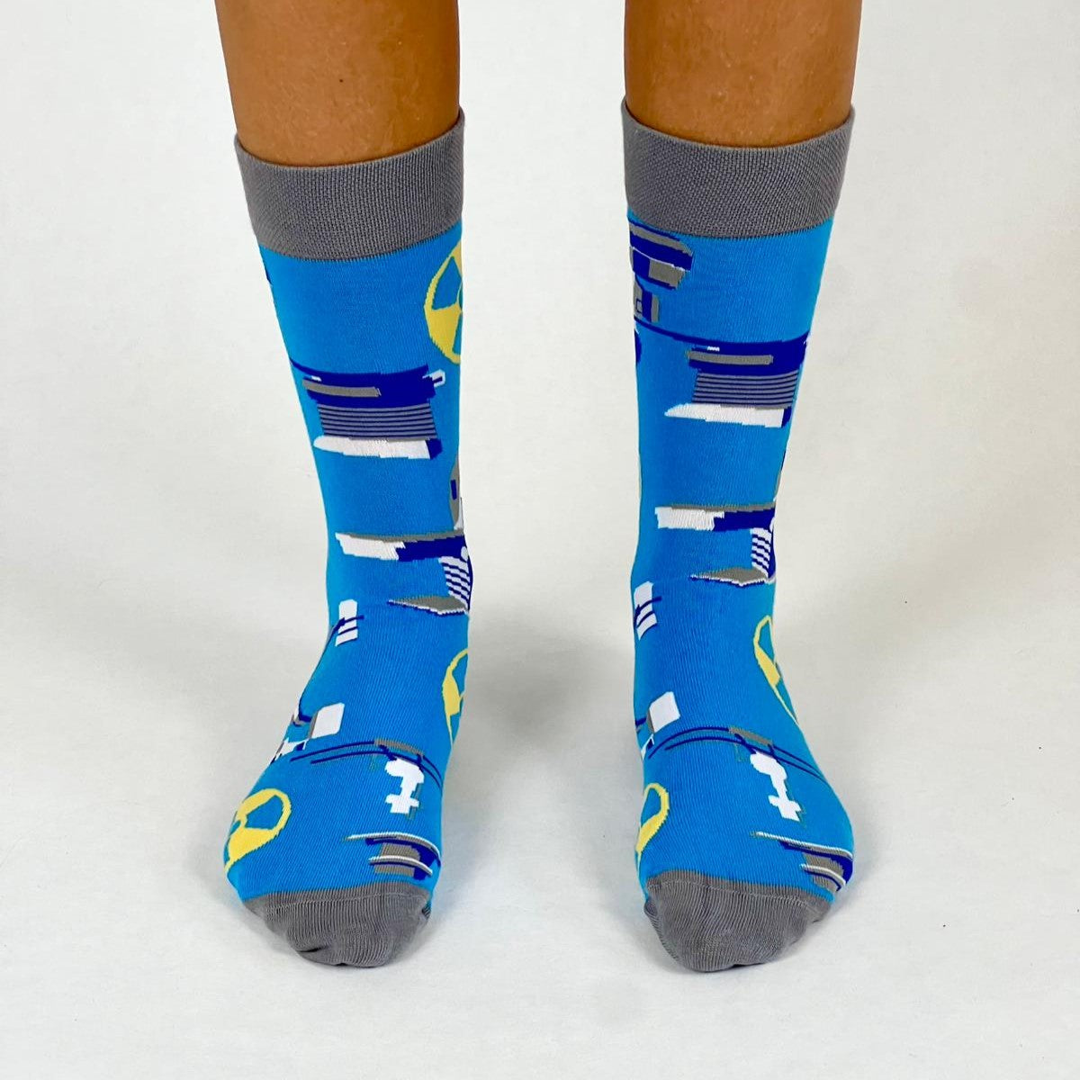 Neue SVMTR / ASTRM Radiologie Socken blau