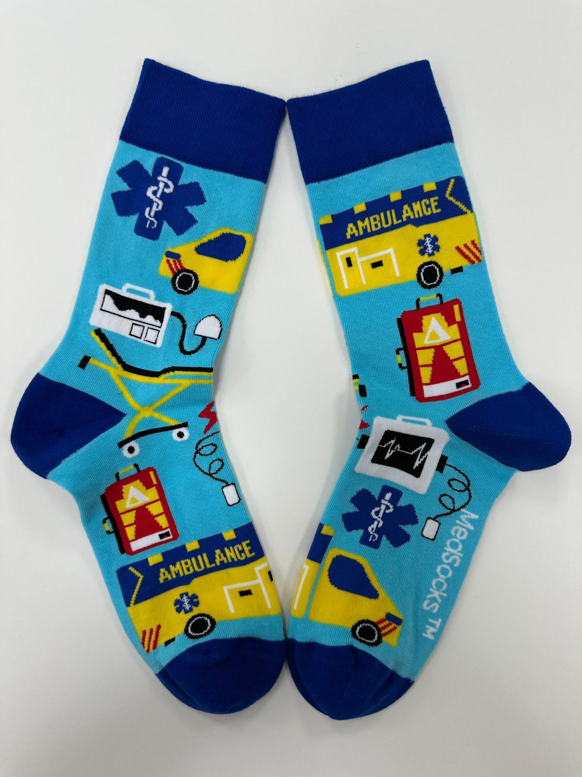 Ambulanz Socken blau 🚑