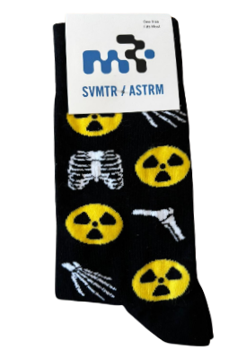 SVMTR / ASTRM Radiologie Socken schwarz