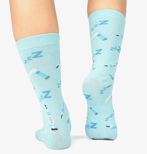 Anästhesie Socken hellblau