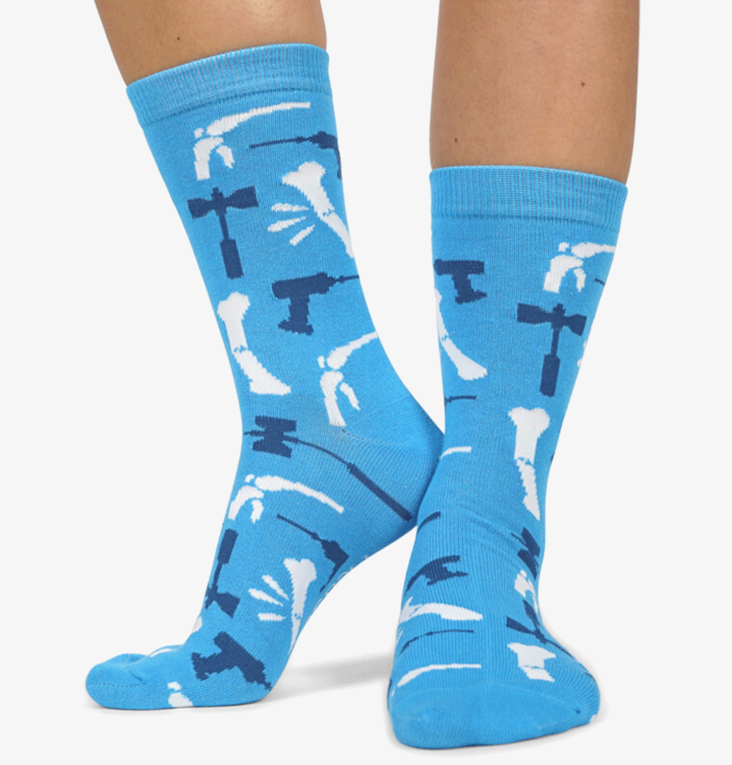 Traumatologie Socken blau