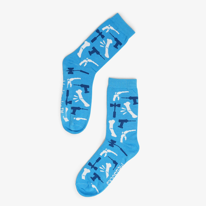 Traumatologie Socken blau