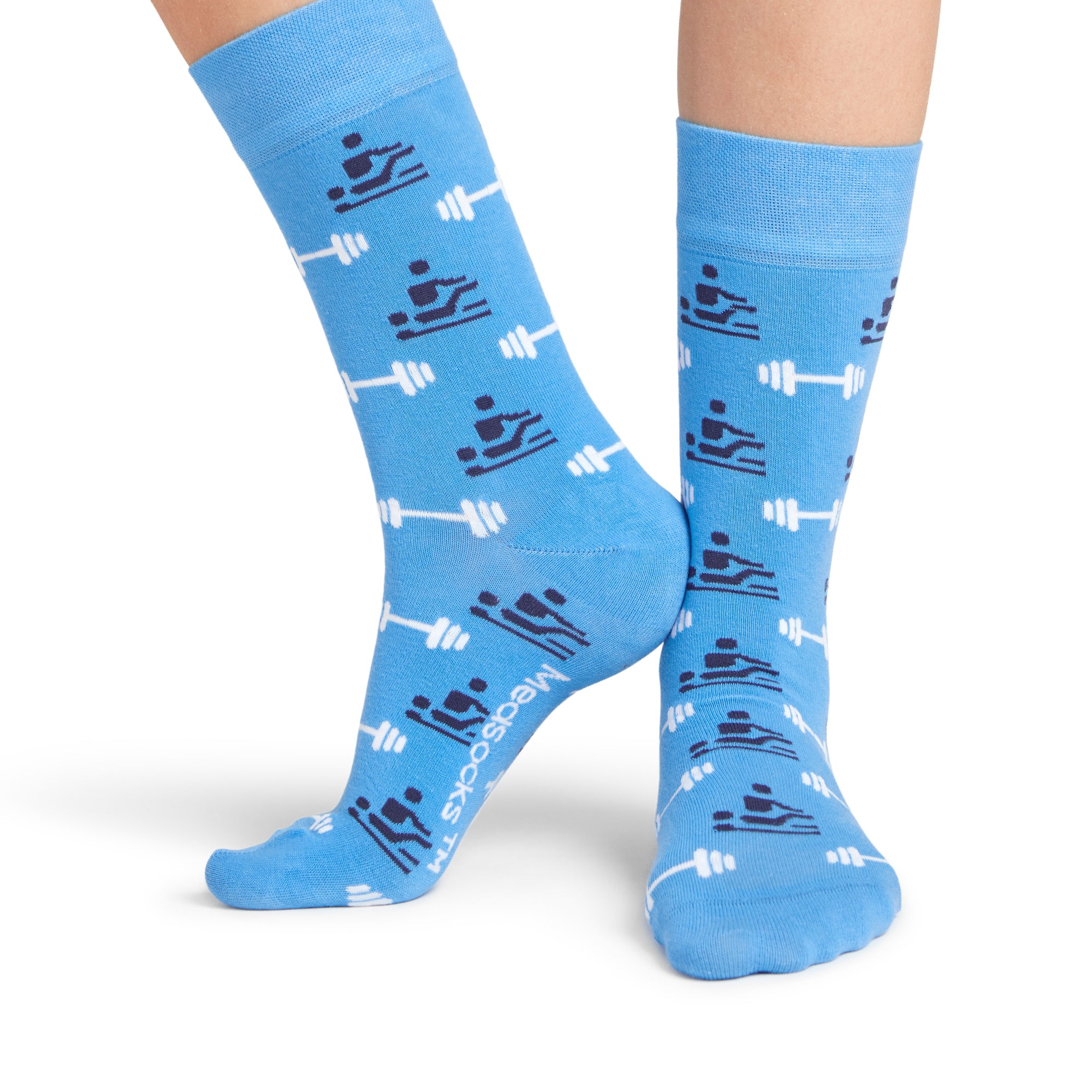 Physiotherapie Socken blau