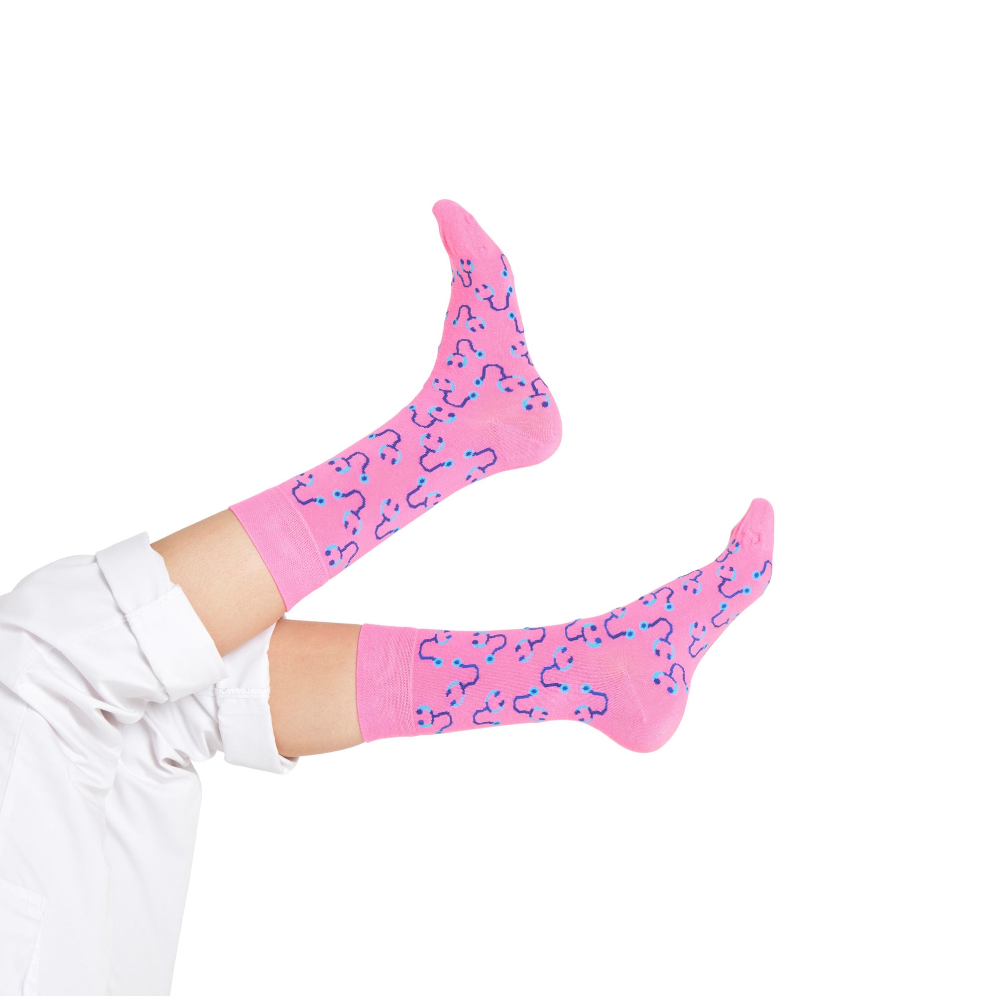Stethoskop Socken pink 🩺